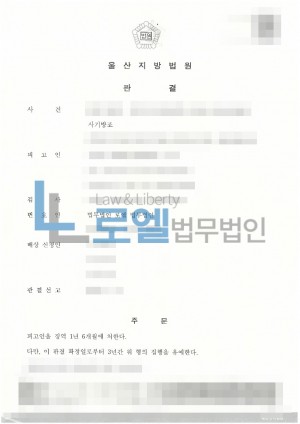 판결문 이미지